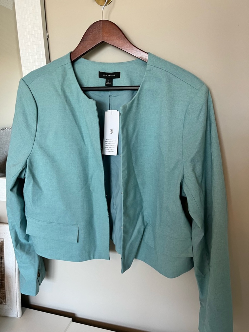 NWT cropped Ann Taylor loft blazer